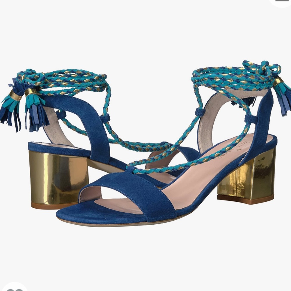 Kate Spade Suede Manor Sandal - Picture 2 of 16